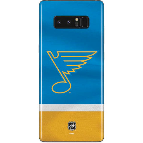 NHL St. Louis Blues Jersey Galaxy Note 8 Skin