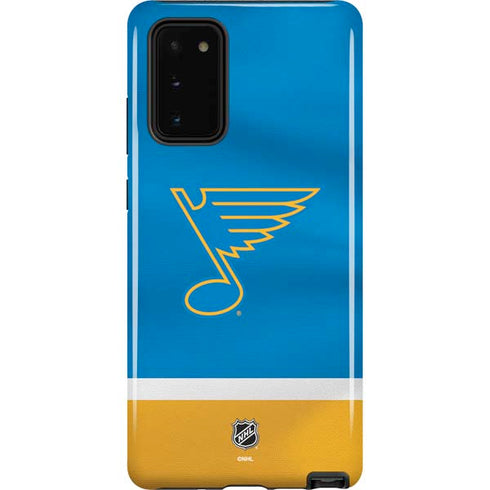 NHL St. Louis Blues Jersey Galaxy Note20 5G Pro Case
