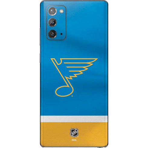 NHL St. Louis Blues Jersey Galaxy Note20 5G Skin