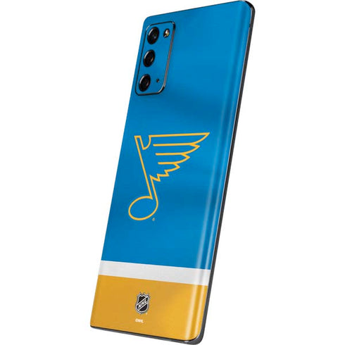NHL St. Louis Blues Jersey Galaxy Note20 5G Skin