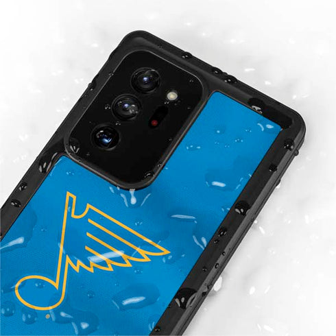 NHL St. Louis Blues Jersey Galaxy Note20 Ultra 5G Waterproof Case
