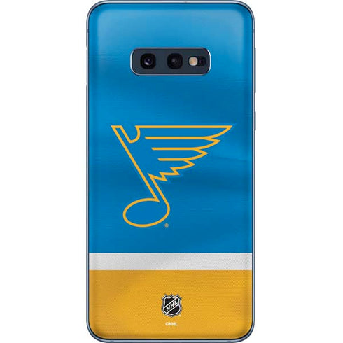 NHL St. Louis Blues Jersey Galaxy S10e Skin