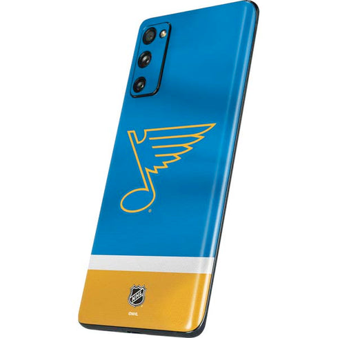 NHL St. Louis Blues Jersey Galaxy S20 Fan Edition Skin