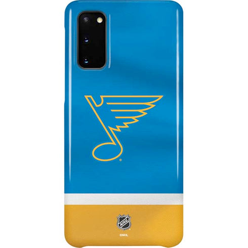 NHL St. Louis Blues Jersey Galaxy S20 Lite Case