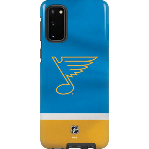 NHL St. Louis Blues Jersey Galaxy S20 Pro Case