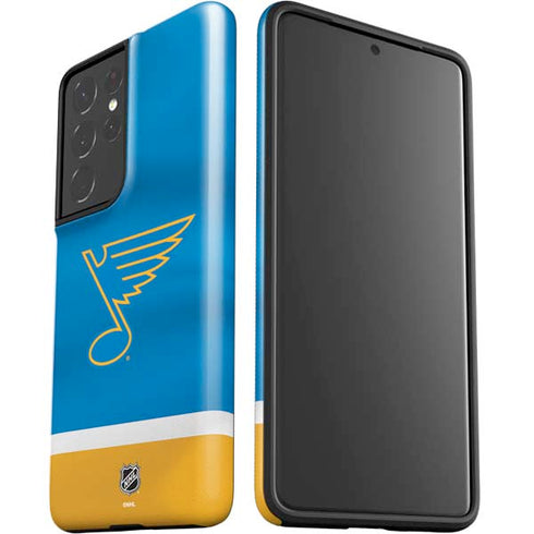 NHL St. Louis Blues Jersey Galaxy S21 Ultra 5G Pro Case