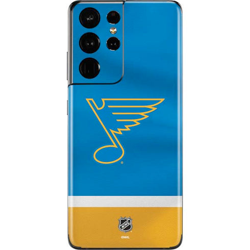 NHL St. Louis Blues Jersey Galaxy S21 Ultra 5G Skin