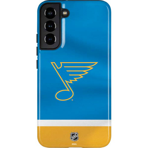 NHL St. Louis Blues Jersey Galaxy S22 Plus Pro Case