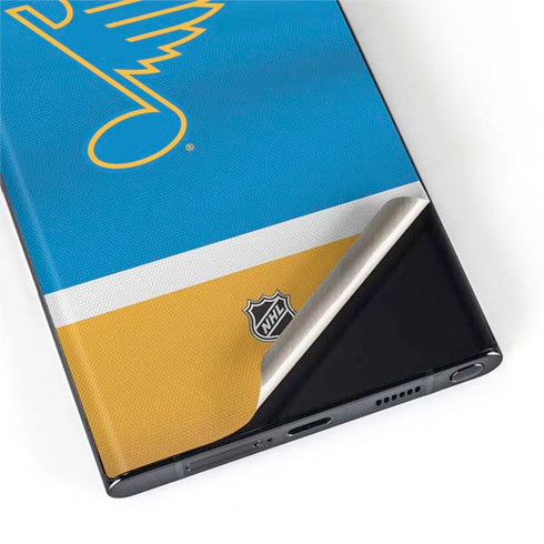 NHL St. Louis Blues Jersey Galaxy S22 Ultra Skin