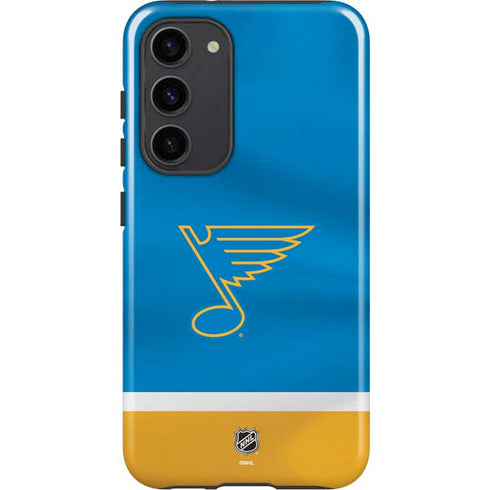 NHL St. Louis Blues Jersey Galaxy S23 Plus Pro Case