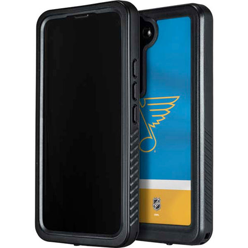 NHL St. Louis Blues Jersey Galaxy S23 Plus Waterproof Case