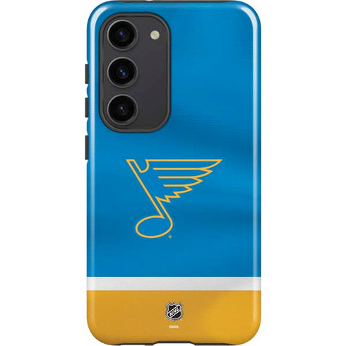 NHL St. Louis Blues Jersey Galaxy S23 Pro Case