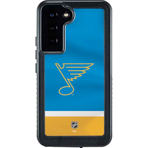 NHL St. Louis Blues Jersey Galaxy S24 Plus Waterproof Case