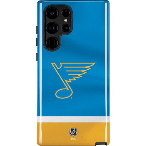 NHL St. Louis Blues Jersey Galaxy S24 Ultra Impact Case