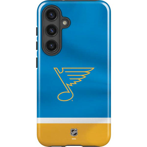 NHL St. Louis Blues Jersey Galaxy S25 Impact Case