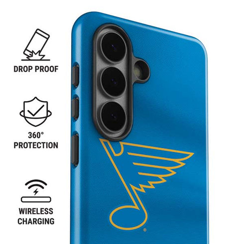 NHL St. Louis Blues Jersey Galaxy S26 Plus Impact Case