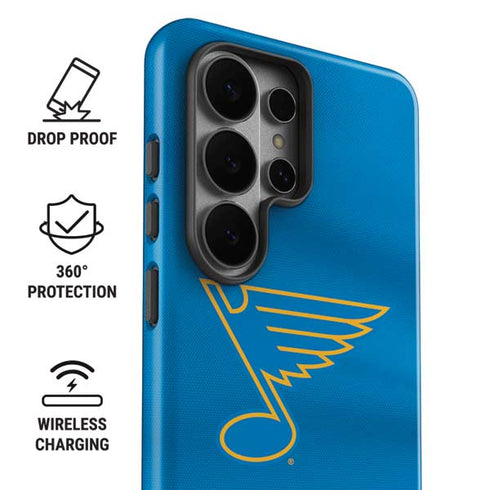 NHL St. Louis Blues Jersey Galaxy S26 Ultra Impact Case