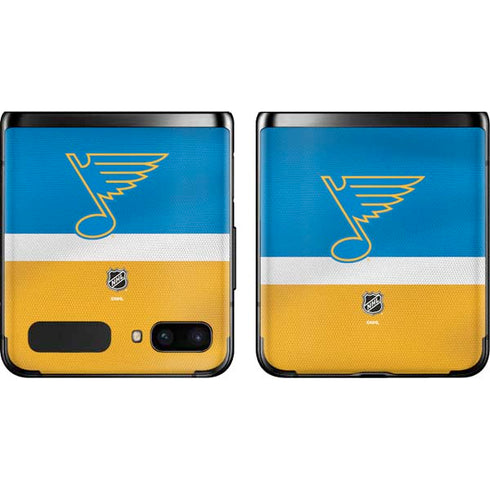 NHL St. Louis Blues Jersey Galaxy Z Flip Skin