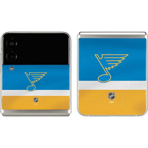 NHL St. Louis Blues Jersey Galaxy Z Flip3 5G Skin