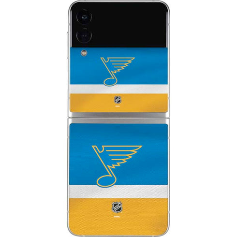 NHL St. Louis Blues Jersey Galaxy Z Flip3 5G Skin