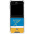 NHL St. Louis Blues Jersey Galaxy Z Flip5 5G Clear Case