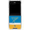 NHL St. Louis Blues Jersey Galaxy Z Flip6 Clear Case