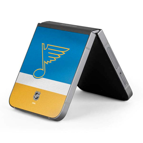 NHL St. Louis Blues Jersey Galaxy Z Flip6 Skin