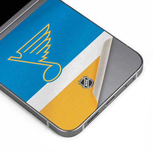 NHL St. Louis Blues Jersey Galaxy Z Flip6 Skin