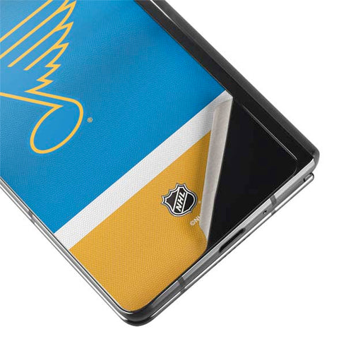 NHL St. Louis Blues Jersey Galaxy Z Fold2 5G Skin