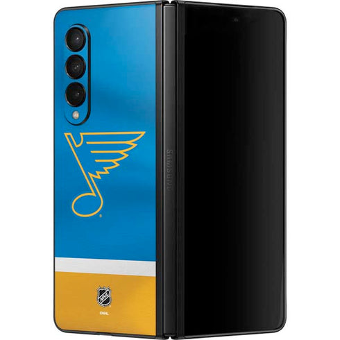 NHL St. Louis Blues Jersey Galaxy Z Fold3 5G Skin