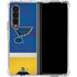 NHL St. Louis Blues Jersey Galaxy Z Fold4 5G Clear Case