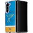 NHL St. Louis Blues Jersey Galaxy Z Fold5 5G Clear Case