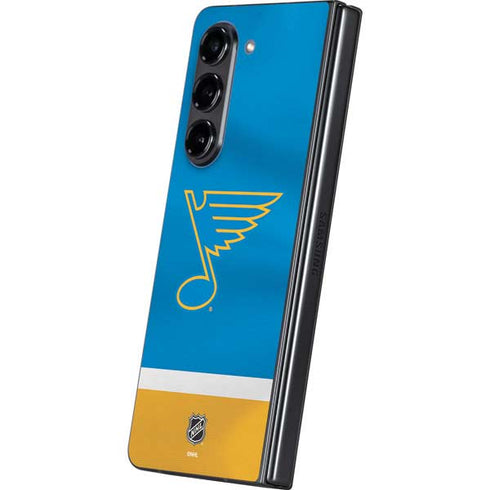 NHL St. Louis Blues Jersey Galaxy Z Fold5 5G Skin