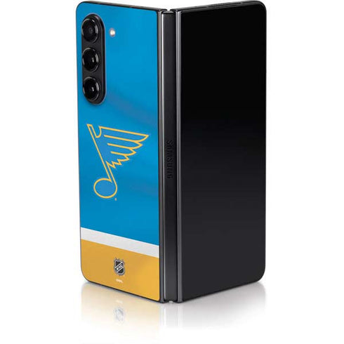 NHL St. Louis Blues Jersey Galaxy Z Fold5 5G Skin