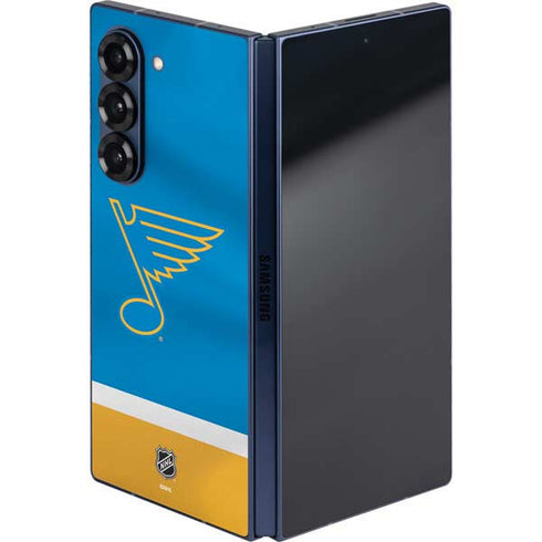 NHL St. Louis Blues Jersey Galaxy Z Fold6 Skin
