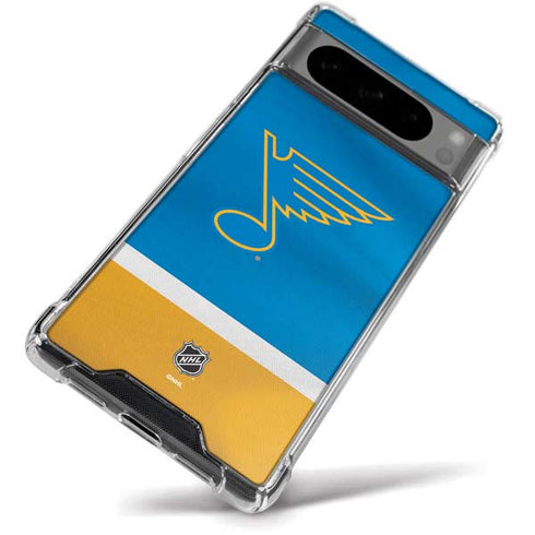 NHL St. Louis Blues Jersey Google Pixel 8 Pro Clear Case