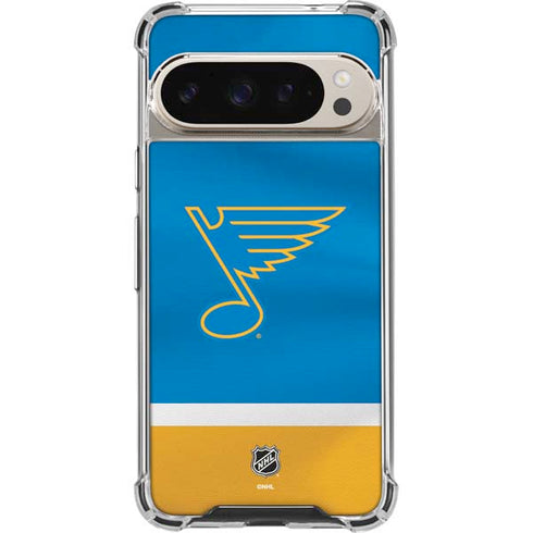 NHL St. Louis Blues Jersey Google Pixel 9 Pro XL Clear Case