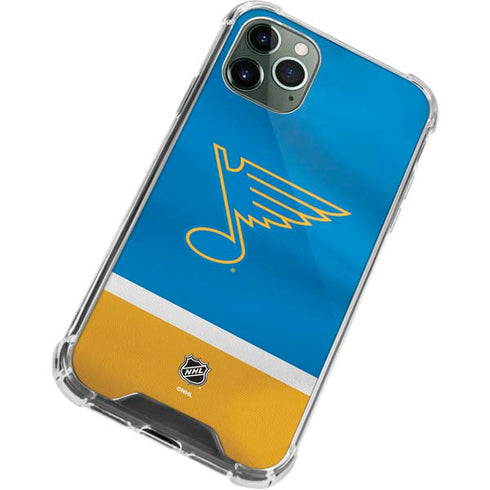 NHL St. Louis Blues Jersey iPhone 11 Pro Max Clear Case