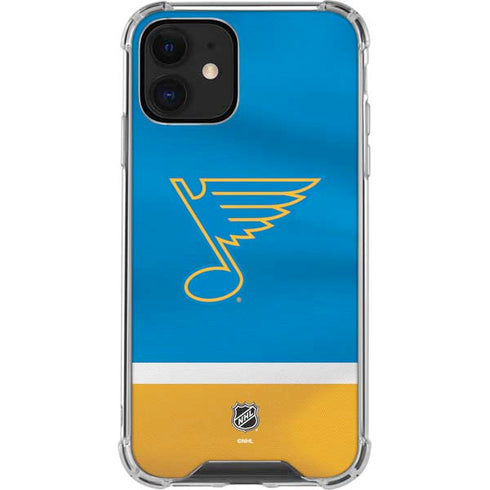 NHL St. Louis Blues Jersey iPhone 12 Mini Clear Case
