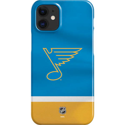 NHL St. Louis Blues Jersey iPhone 12 Mini Lite Case