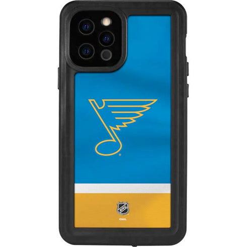 NHL St. Louis Blues Jersey iPhone 12 Pro Waterproof Case