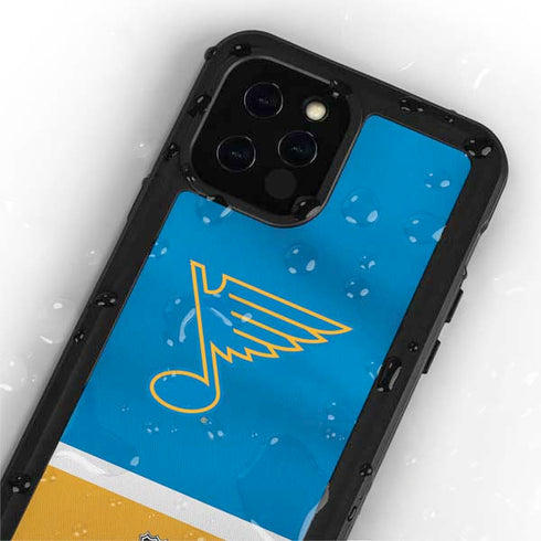 NHL St. Louis Blues Jersey iPhone 12 Pro Waterproof Case