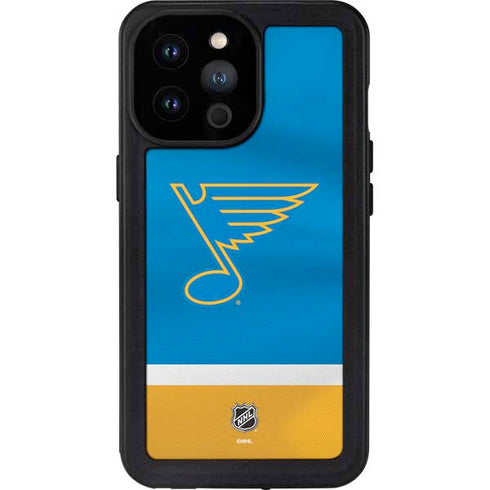 NHL St. Louis Blues Jersey iPhone 14 Pro Max Waterproof Case