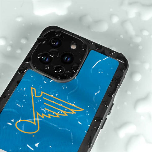 NHL St. Louis Blues Jersey iPhone 14 Pro Max Waterproof Case