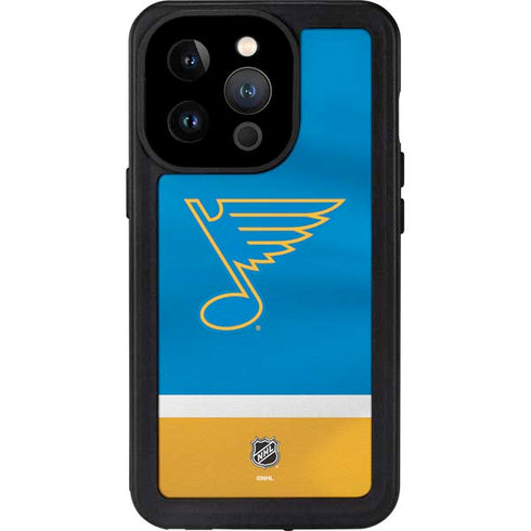NHL St. Louis Blues Jersey iPhone 14 Pro Waterproof Case