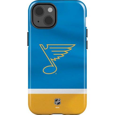 NHL St. Louis Blues Jersey iPhone 15 Plus Impact Case