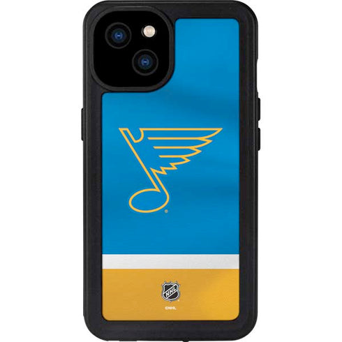 NHL St. Louis Blues Jersey iPhone 15 Plus Waterproof Case