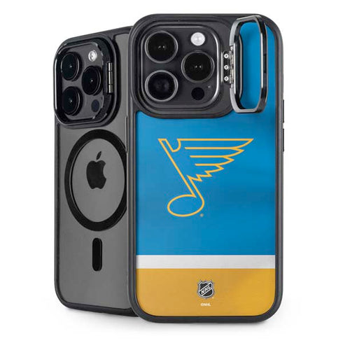 NHL St. Louis Blues Jersey iPhone 15 Pro Max Kickstand Case