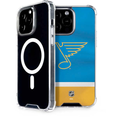 NHL St. Louis Blues Jersey iPhone 15 Pro Max MagSafe Case