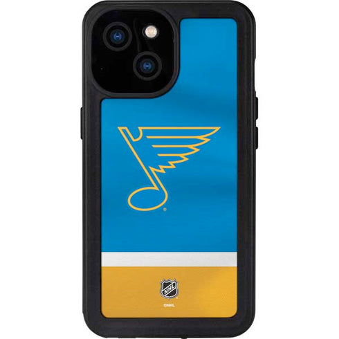 NHL St. Louis Blues Jersey iPhone 15 Waterproof Case